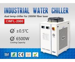 Refrigeration Compressor Water Chiller for 2KW Fiber Laser Metal Cutting Machine | free-classifieds.co.uk - 1