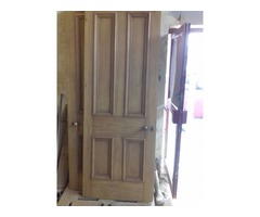 Oak Door stripping - 1