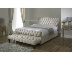 Double chesterfield headboard