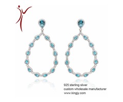 925 silver jewelry necklaces earring bracelet custom wholesale  - 3