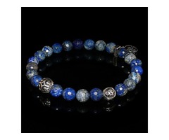 Blue Lapis Lazuli Bracelet Intuition - Self-esteem - 1