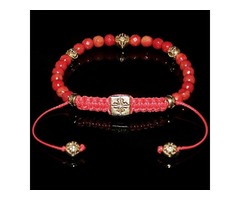 Red Coral Bracelet For Metabolism Balance And Harmony - 1