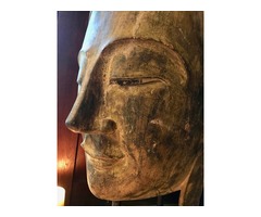 Impressive and beautiful very large Indonesian sculpture representing a buddha head | free-classifieds.co.uk - 3