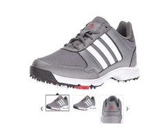 Men’s Tech Response Golf Shoe, Iron Metallic/White, 10.5 M US | free-classifieds.co.uk - 1