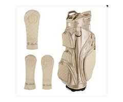 iBella Tan Ladies Golf Cart Bag (with 3 Matching Headc | free-classifieds.co.uk - 1