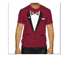 NCAA Alabama Crimson Tide Tuxedo T-Shirt - 1