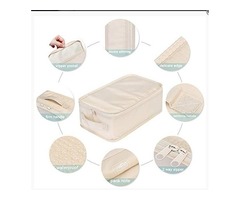  Travel Shoe Bags, Foldable Waterproof Shoe Pouches Organizer-Double Layer | free-classifieds.co.uk - 1