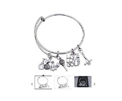Infinity Collection Golf Bracelet, Golf Jewelry- Golf Bangle Bracelet for Golf Players - 1