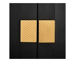 SOLID BRASS DIAMOND WARDROBE CABINET DOOR HANDLES | free-classifieds.co.uk - 1