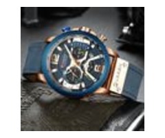 CURREN LUXURY BRAND MEN ANALOG LEATHER SPORTS WATCHES MEN’S ARMY MILITARY WATCH - 1