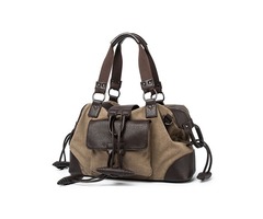 Men Canvas Fashion Large Capacity Outdoor Bag Travel Bag