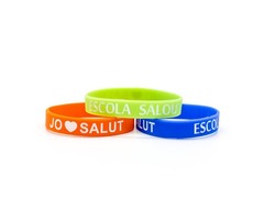 Colour Infill Silicone Wristbands | free-classifieds.co.uk - 1