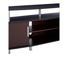 Ameriwood Home Carson TV Stand For TVs Up To 50 Inches Wide (Cherry/Black) | free-classifieds.co.uk - 1