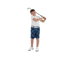 Royal & Awesome Kids Bright Funky and Funny Golf Shorts - 1