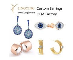 Custom earrings gold plated silver jewelry supplier and wholesaler | free-classifieds.co.uk - 1
