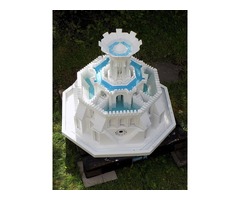Free - New in the world 3d moulds construction technique - the concrete water fountains. - 4