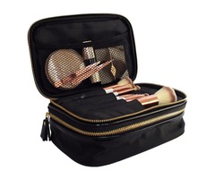 Joligrace Makeup Train Case For Girls Cosmetic Box Jewelry Organizer Storage Trays With Mirror (Unic | free-classifieds.co.uk - 3
