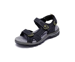 CAMEL Men’s Sandals Genuine Leather Sport Open Toes Sandals Casual Elastic Beach Slippers | free-classifieds.co.uk - 3
