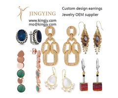 Custom earrings zirconia 925 silver fine jewelry OEM supplier | free-classifieds.co.uk - 1