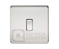 Buy Polished Chrome Light Switches at Electrical Counter - 1