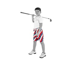 Royal & Awesome Kids Bright Funky and Funny Golf Shorts. - 1