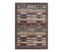 Alhambra Rug by Mastercraft Rugs in 6576A Ivory/Red Design