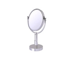 AI LI WEI DAILY NECESSITIES MIRROR WITH GOLD METAL FRAME ROUND CLEAN VANITY MAKE UP MIRRORS CIRCULAR