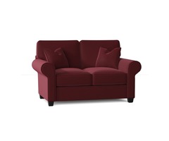 ANDERSON CHESTERFIELD 69″ ROLLED ARM LOVESEAT
