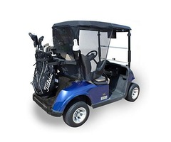 Madjax 01-001 Genesis 150 Rear Flip Seat Kit for 2004-Up Club Car Precedent Golf Carts Buff Cushions | free-classifieds.co.uk - 1