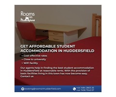 Get affordable student accommodation in Huddersfield | free-classifieds.co.uk - 1