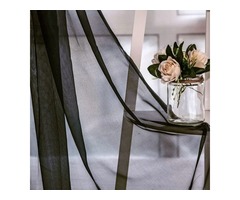 Buy Black Voile Curtains Online-Voila Voile | free-classifieds.co.uk - 1