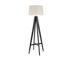 Easel Dark Wood Floor Lamp | free-classifieds.co.uk - 1