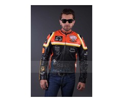 Harley Davidson Marlboro Mickey Rourke Motorcycle Biker Leather Jacket | free-classifieds.co.uk - 1