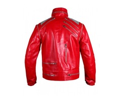 Happy Christmas| Michael Jackson Red Beat Leather Jacket | free-classifieds.co.uk - 1