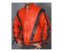 Happy Christmas| Micheal Jackson Thriller 80S Classic Red Leather Jacket | free-classifieds.co.uk - 2