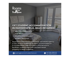 Get Student accommodation in Huddersfield, bills included | free-classifieds.co.uk - 1