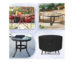 Round Patio Table Cover - 2