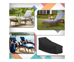 Patio Chaise Lounge Cover 18 Oz Waterproof | free-classifieds.co.uk - 3