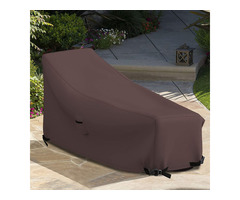 Patio Chaise Lounge Cover - Waterproof, Air Vents, 100% UV-Resistant,  | free-classifieds.co.uk - 3