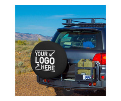 Spare Tire Cover 12 Oz Waterproof - Universal Spare Wheel Cover with Elastic Fits Jeep, SUV, Truck,T | free-classifieds.co.uk - 3