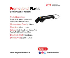 Promotional Plastic Bottle Opener Keyring | free-classifieds.co.uk - 1
