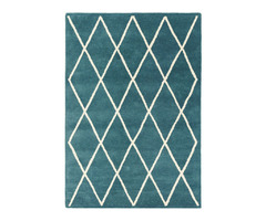 Albany Rug by Asiatic Carpets in Diamond Teal Design - Rugs UK | free-classifieds.co.uk - 2