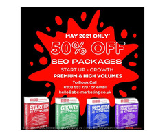 MAY 2021 OFFER 50% Off all SEO Packages | free-classifieds.co.uk - 1