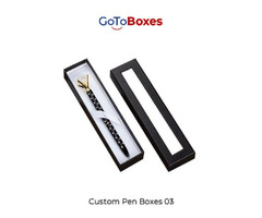 Printed Cardboard Pen Boxes, Unique Brand Logo | free-classifieds.co.uk - 2