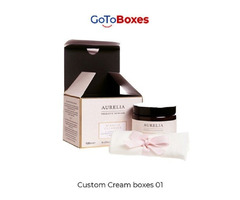 Get High-Quality Custom Cream Packaging Boxes at GoToBoxes | free-classifieds.co.uk - 1