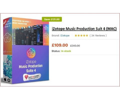 iZotope Music Production Suit 4 for Sale Only £109 | free-classifieds.co.uk - 1
