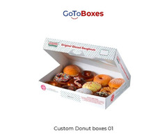 Get Donuts Boxes Wholesale with Discounts at GoToBoxes | free-classifieds.co.uk - 1