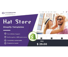 Hat Store Shopify Templates | free-classifieds.co.uk - 1