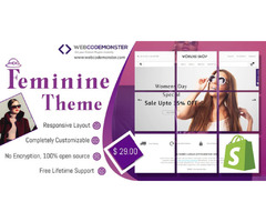 Feminine Shopify Themes - 1