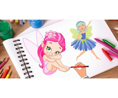 45 High-Quality Printable Fairies Templates Coloring Pages | free-classifieds.co.uk - 1